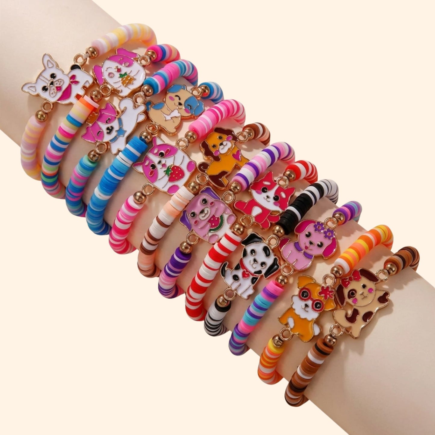 Best Friend Matching Bracelets Charm Set