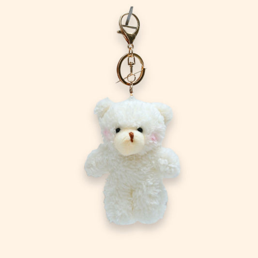Sweet Bear Plush Bag Charm Keychain