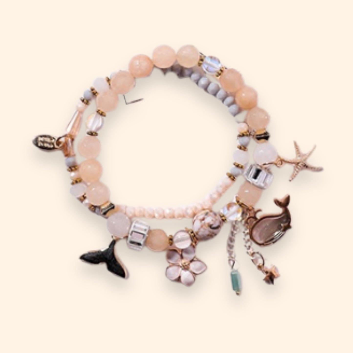 Pastel Ocean Charm Bracelet