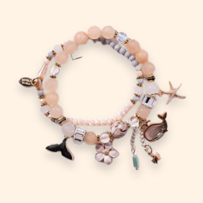 Pastel Ocean Charm Bracelet