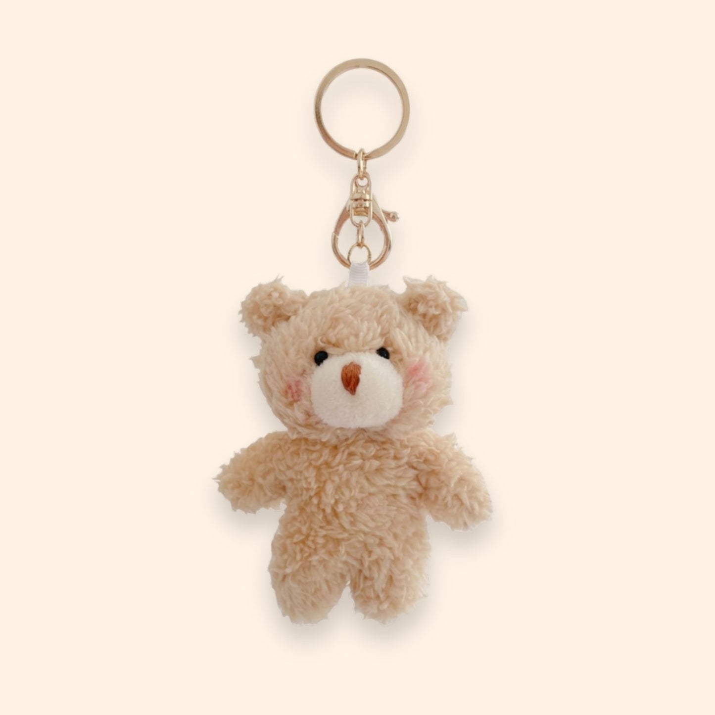 Sweet Bear Plush Bag Charm Keychain