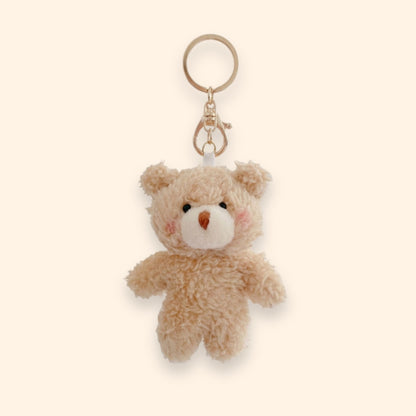 Sweet Bear Plush Bag Charm Keychain
