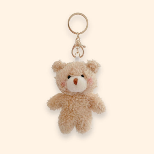 Sweet Bear Plush Bag Charm Keychain