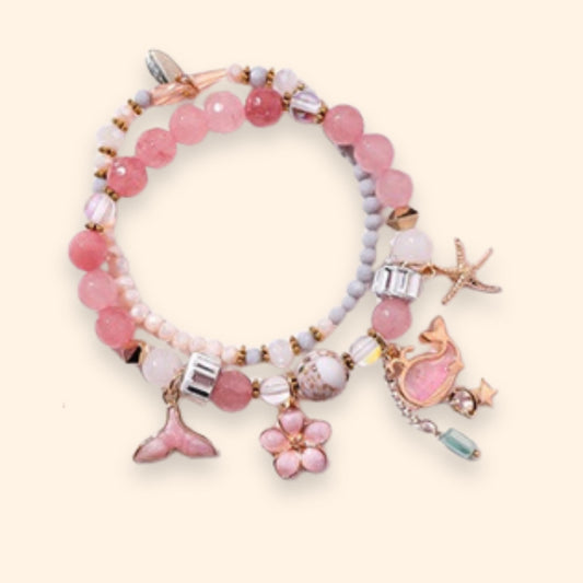 Pastel Ocean Charm Bracelet