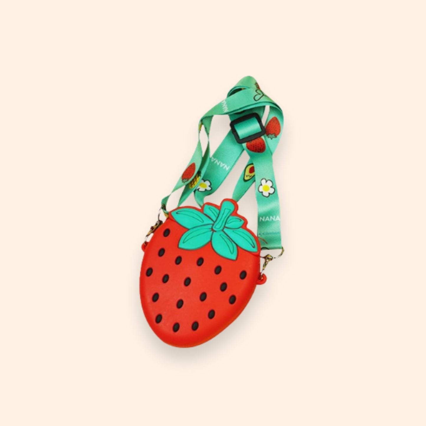 Sweet Strawberry Mini Coin Purse